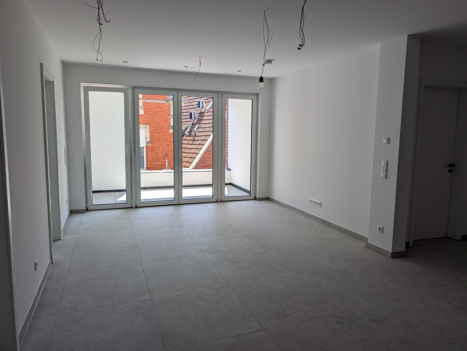 Wohnen mit geschützter Loggia